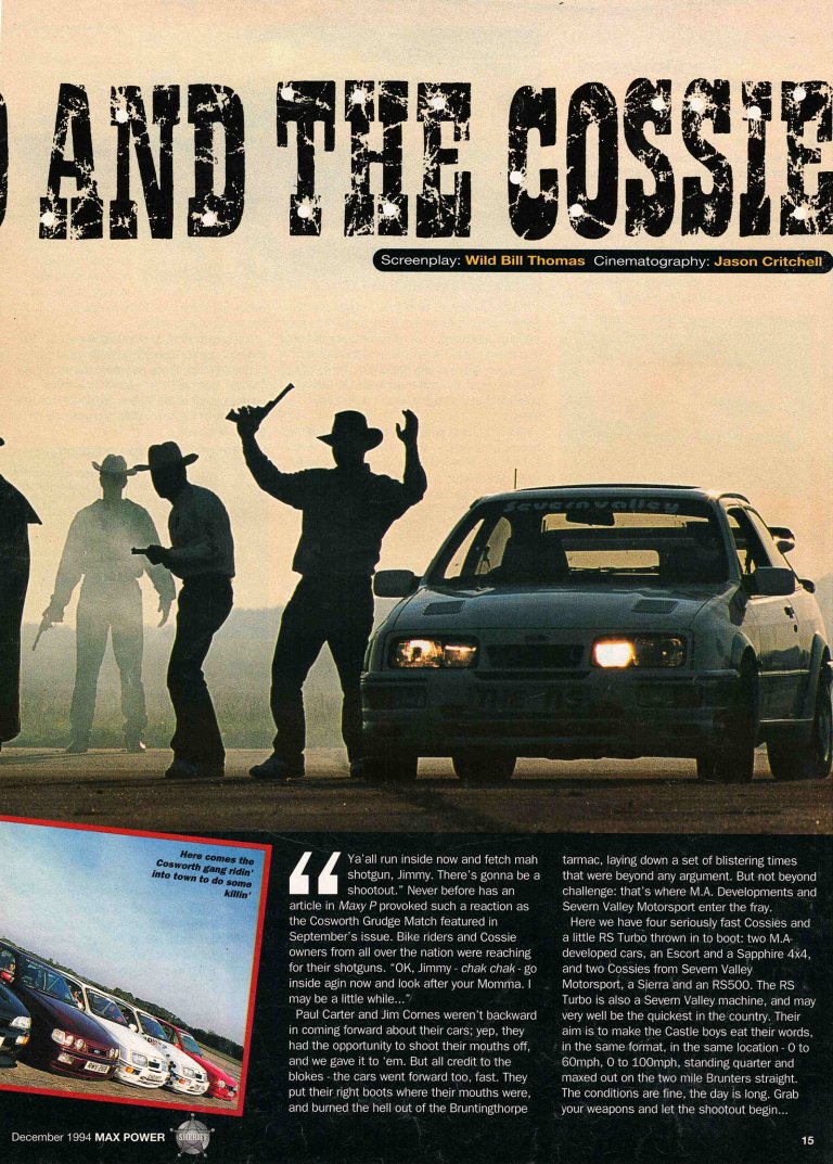 Max Power December 1994 cover page
