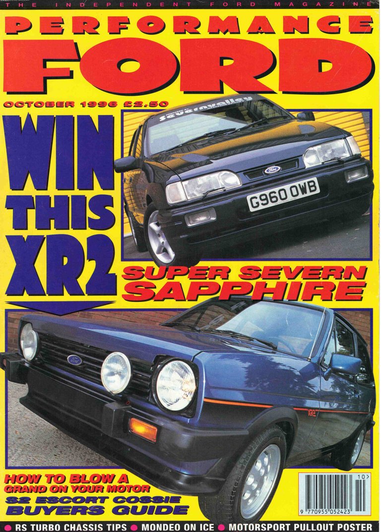 Performance Ford October 1996 cover page