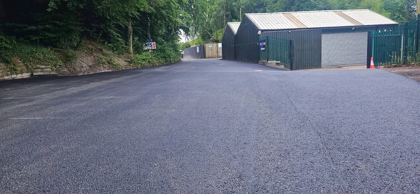 Entrance lane off Heath Hill, Dawley, with the sign for The Mill