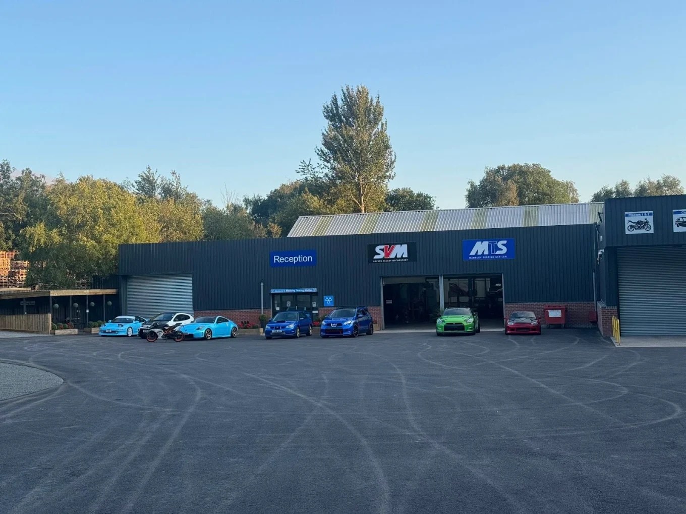 Severn Valley Motorsport and Madeley Testing Station at The Mill, Heath Hill